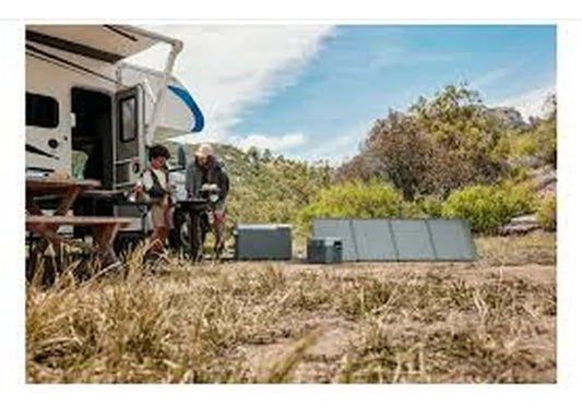 Kit Gerador Ecoflow River 3 127v - 300w + Painel Solar 45w A