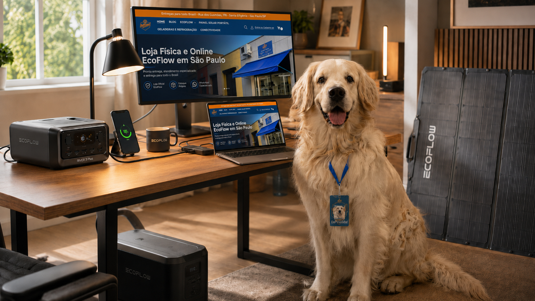 Energia pet friendly: por que a EcoFlow é a melhor amiga dos seus animais de estimação