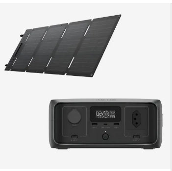 Estação De Energia Portátil River 3 + Painel 45w Ecoflow