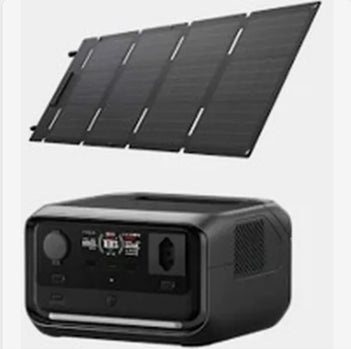 Kit Gerador River 3 Plus 127v E Painel Solar 60w Ecoflow