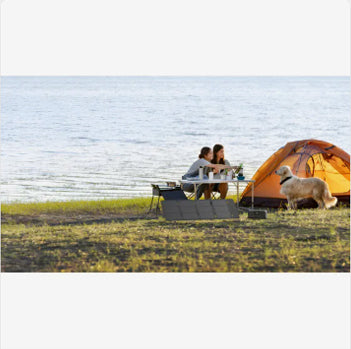 Kit Gerador Ecoflow River 3 127v - 300w + Painel Solar 45w A