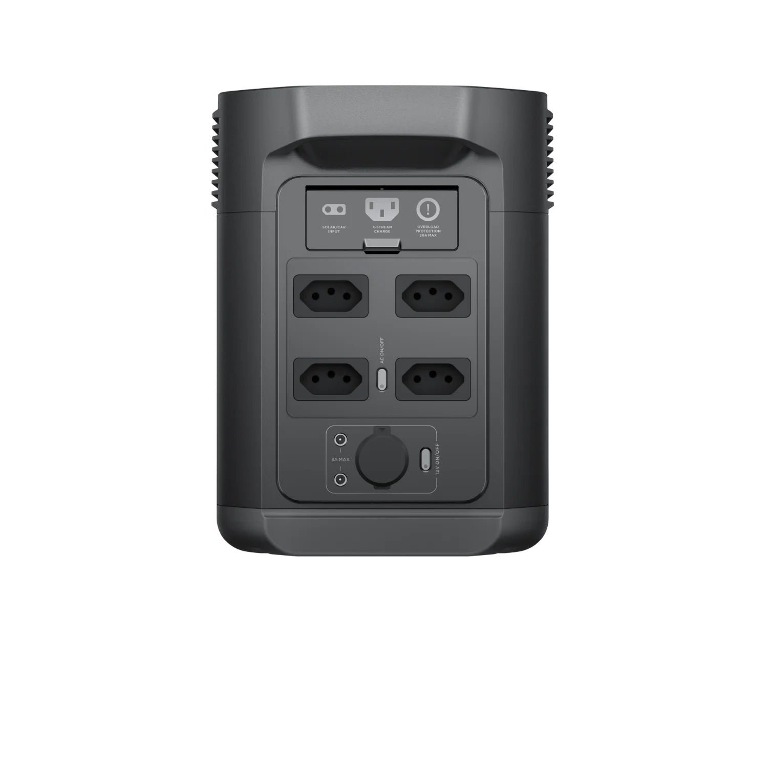 EcoFlow DELTA Black E980 127V Tomada BR Estação de Energia Portátil 980Wh 500W