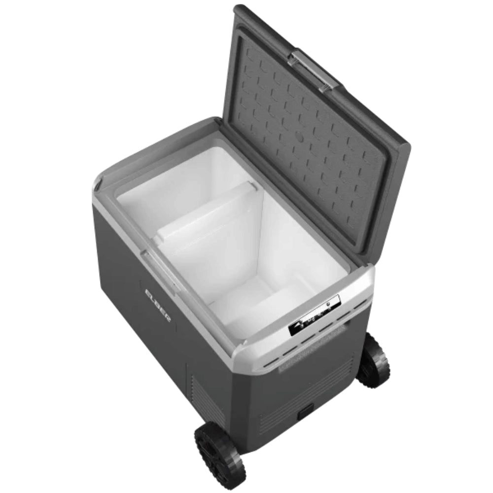 GELADEIRA PORTÁTIL ELBER D2D 50L DARK PRO COM RODAS BLUETOOTH