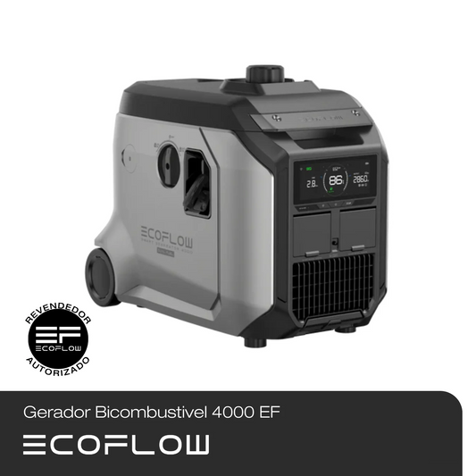 Gerador Inteligente Bicombustível Ecoflow 4000W