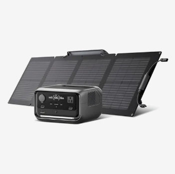 Gerador Ecoflow River 3 Plus Ups (286wh) +painel 110w