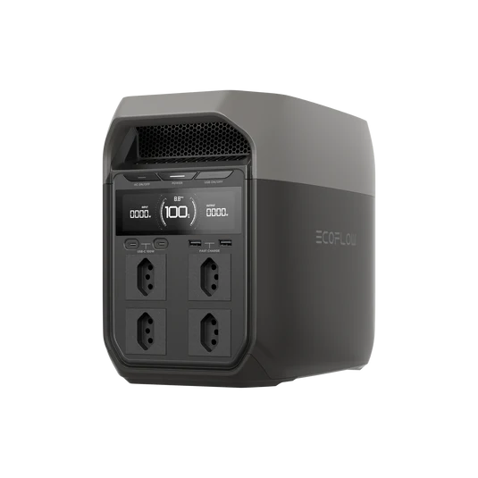 Estação de Energia Portátil EcoFlow DELTA 3 220V 1024Wh 1800W (Pico 3600W) X-Boost 2200W 13 Saídas UPS <10ms