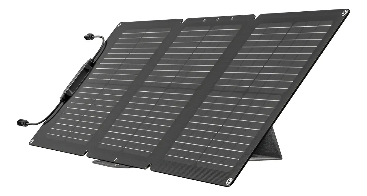 Painel De Energia Solar Portátil 60w Ecoflow