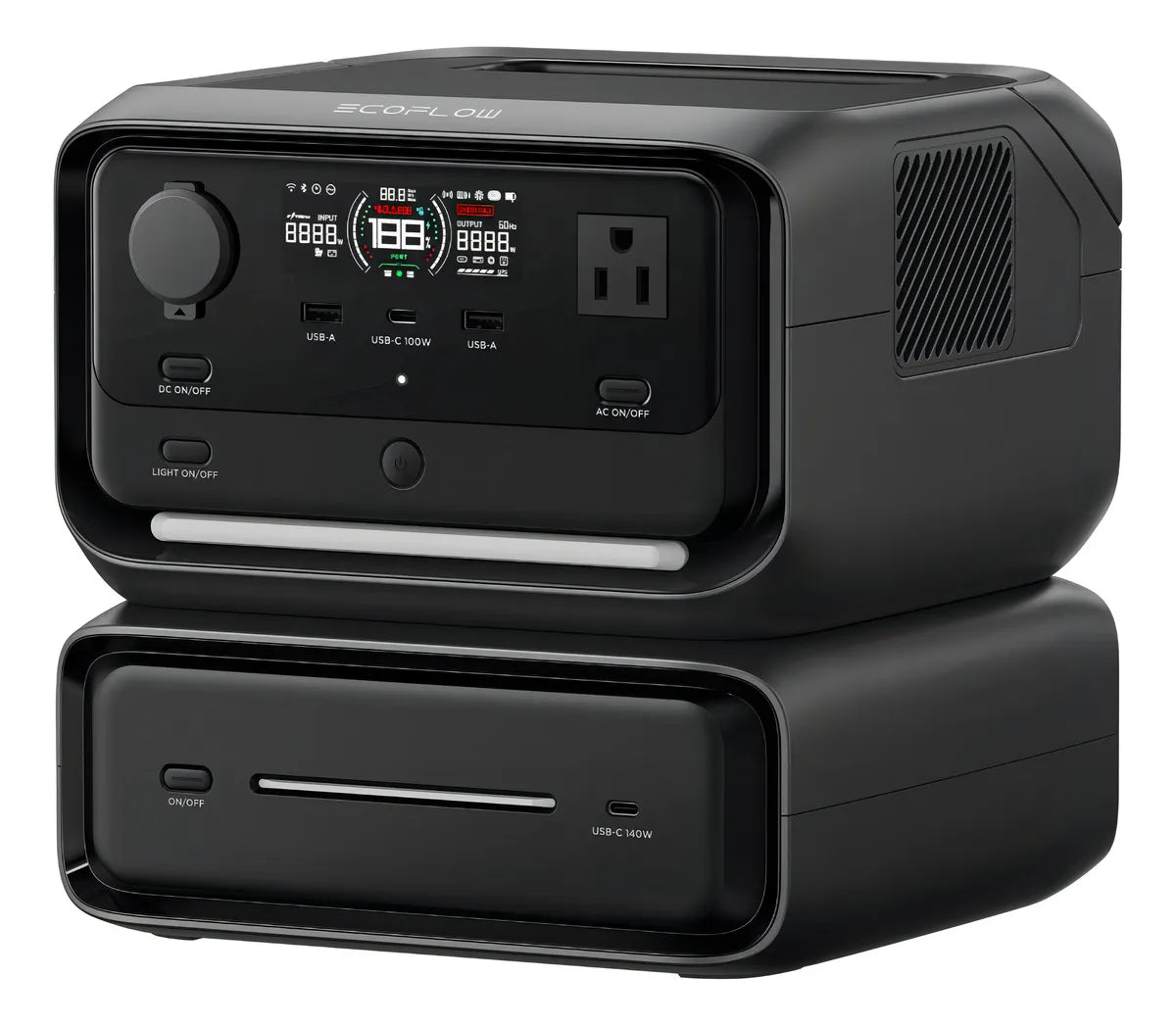 Gerador elétrico portátil Ups Ecoflow River 3 Max