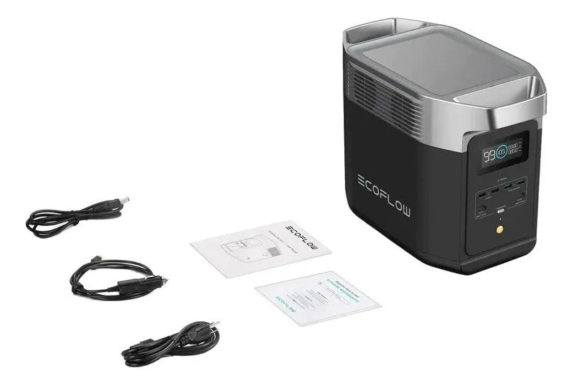 Ecoflow Delta 2 Max 2048wh 110v Estação De Energia Portátil Gerador a bateria 2400w X-boost 3400w