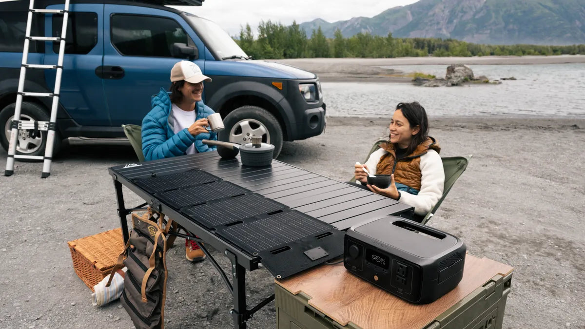 Kit Ecoflow Gerador River 3 Plus 1200w 220v + Painel 45w