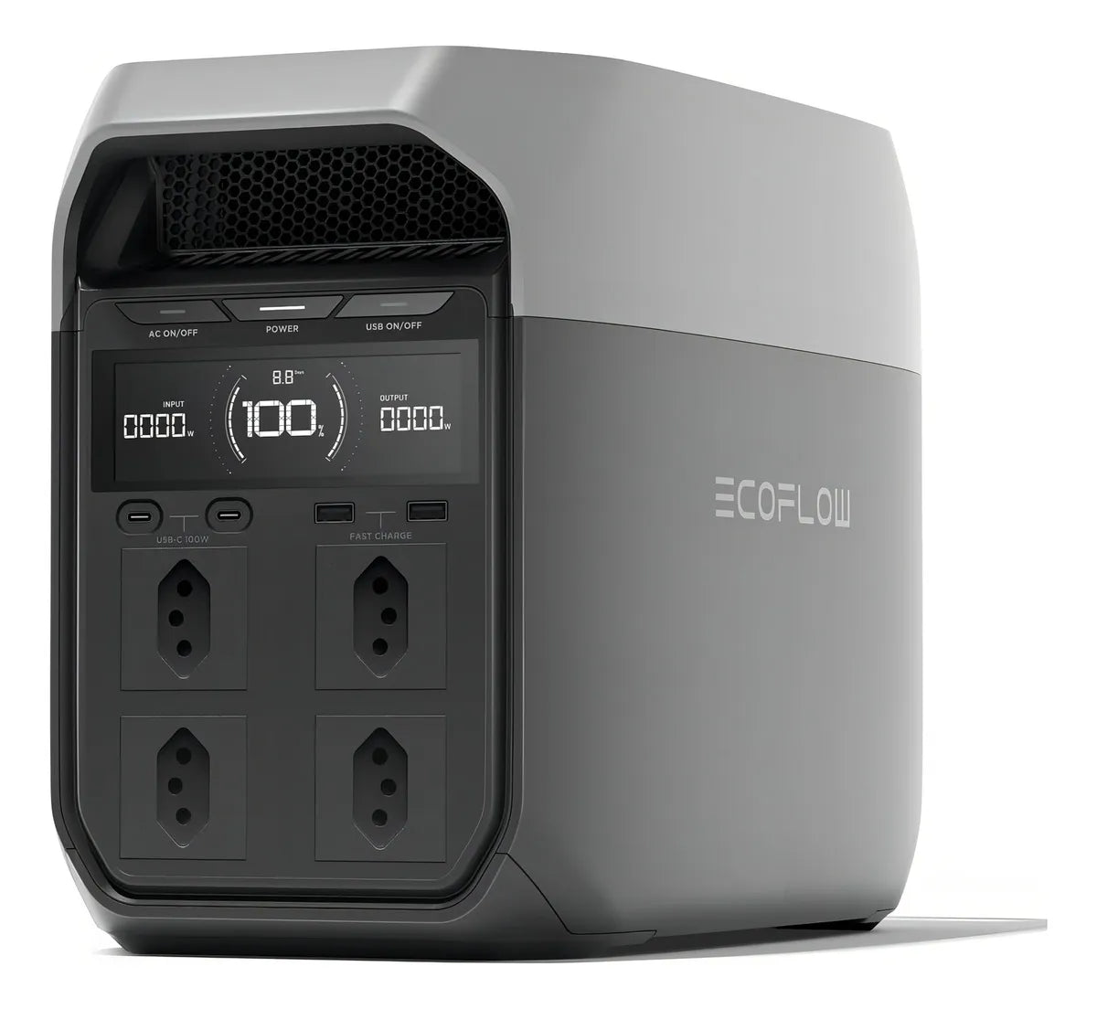 Ecoflow Gerador 1800w Delta 3 + Painel Solar Portátil 160w