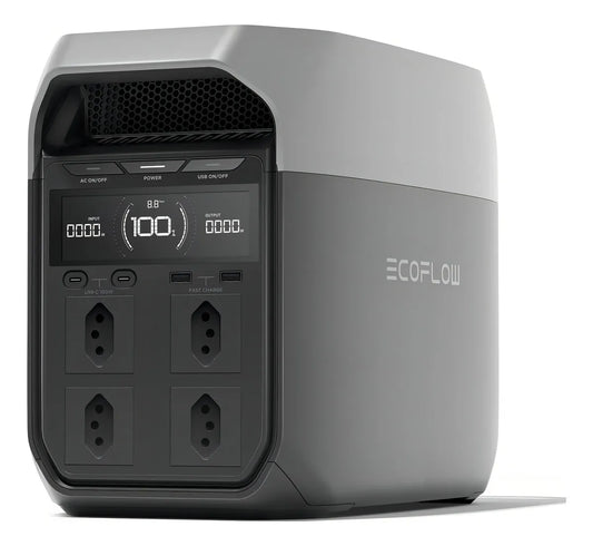 Ecoflow Gerador 1800w Delta 3 + Painel Solar Portátil 160w