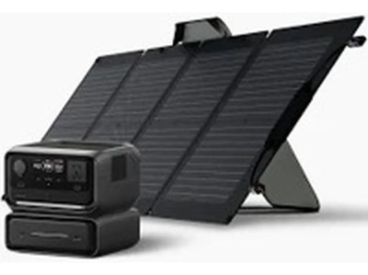 Kit Gerador River 3 Plus 127v E Painel Solar 60w Ecoflow