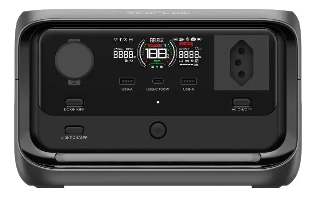 Gerador Portátil Energia Ecoflow River 3 Plus 600w 286wh