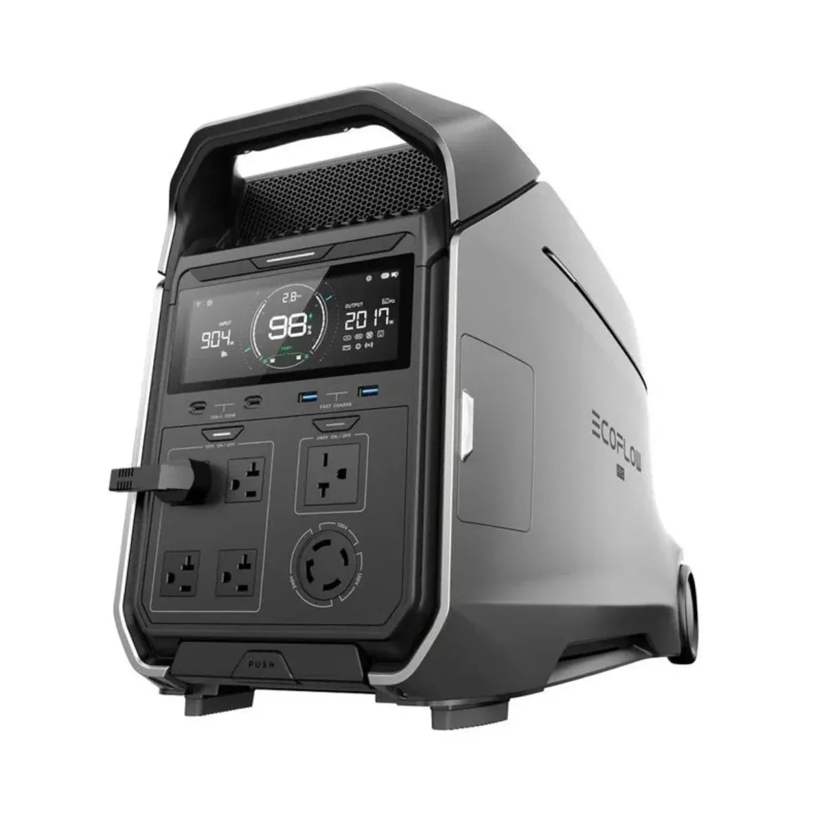 Estação de Energia Portátil EcoFlow DELTA Pro 3 (US) 4096Wh LiFePO4 4000W 120V/240V