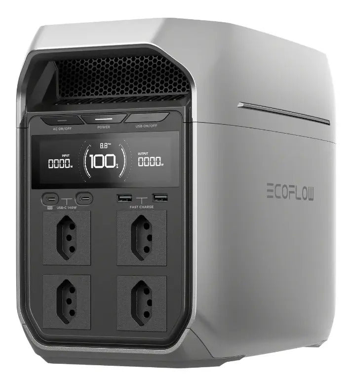 DELTA 3 PLUS - ECOFLOW - 1800wh - ESTAÇÃO DE ENERGIA PORTÁTIL