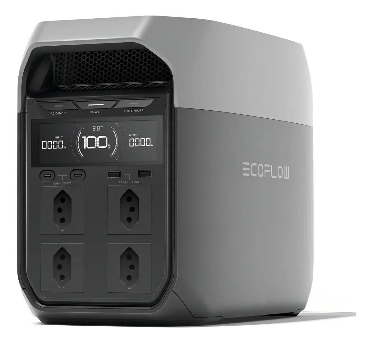 DELTA 3 - ECOFLOW - 1800wh - ESTAÇÃO DE ENERGIA PORTÁTIL.