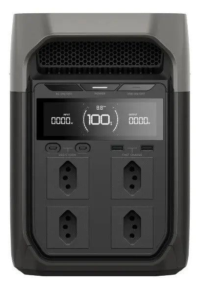 DELTA 3 - ECOFLOW - 1800wh - ESTAÇÃO DE ENERGIA PORTÁTIL.