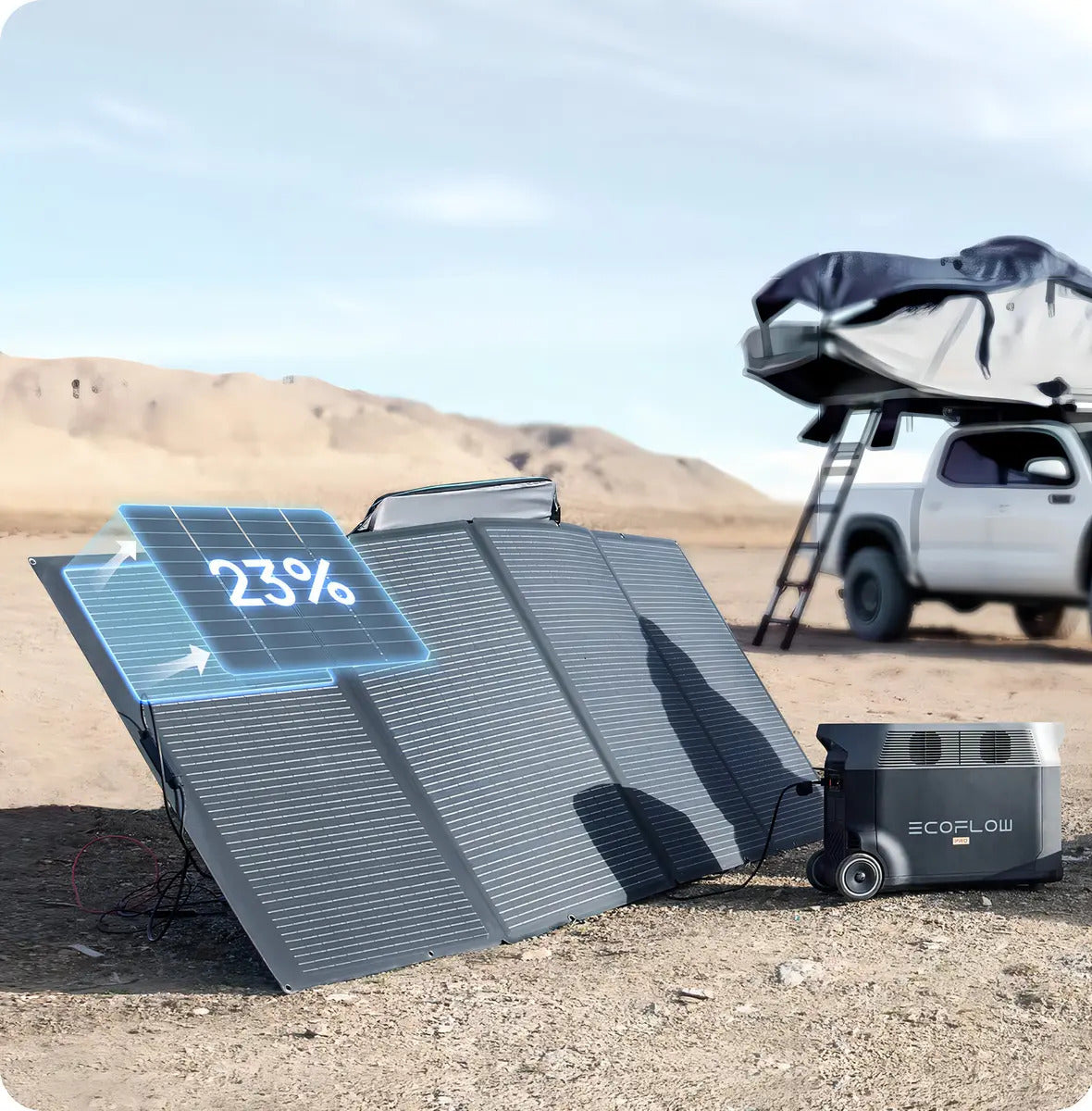 PAINEL SOLAR 400W - ECOFLOW