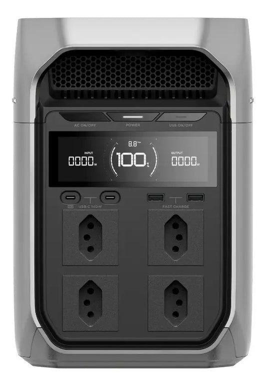 DELTA 3 PLUS - ECOFLOW - 1800wh - ESTAÇÃO DE ENERGIA PORTÁTIL