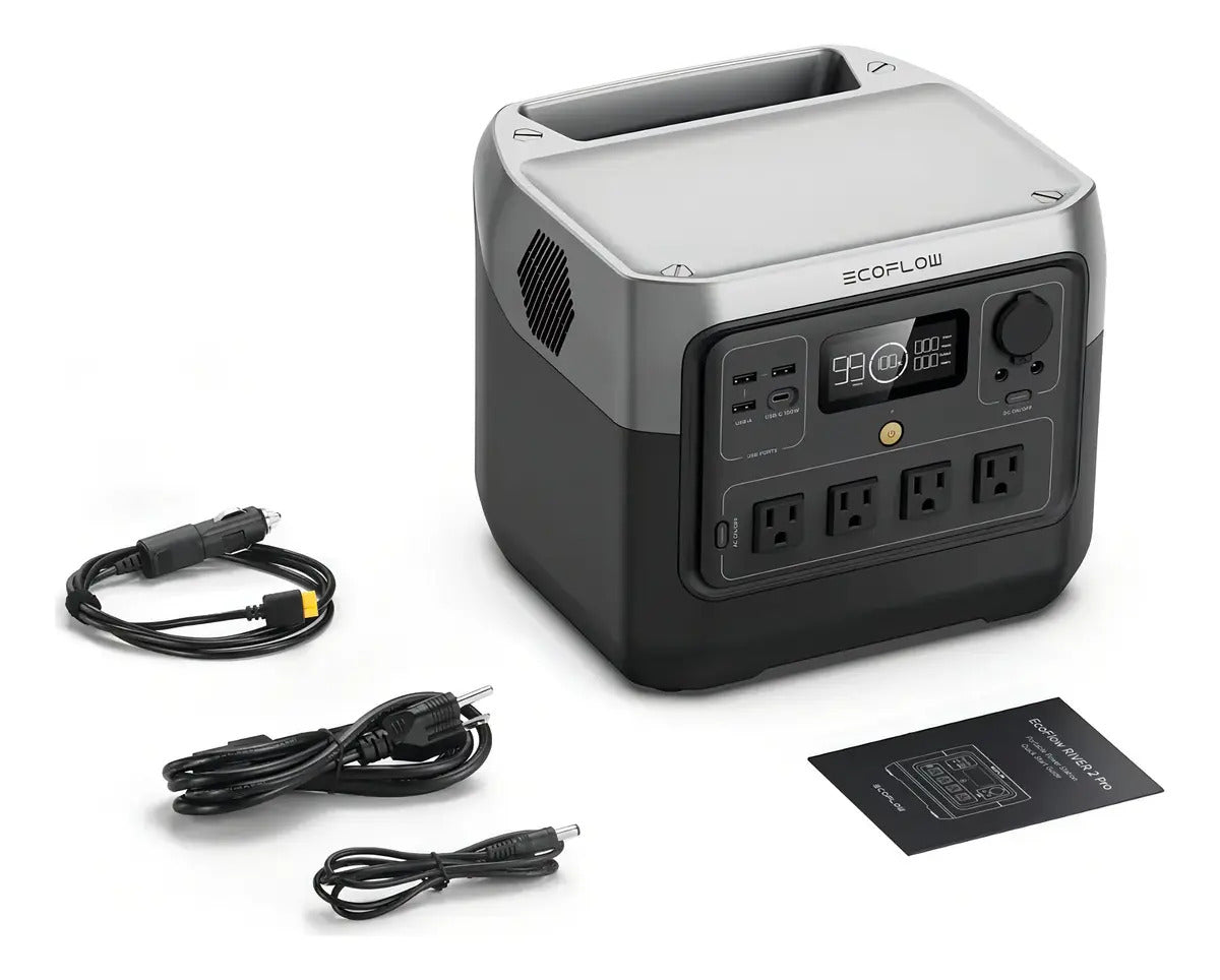 RIVER 2 PRO - ECOFLOW - 800wh - ESTAÇÃO DE ENERGIA PORTÁTIL